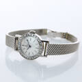 Omega damarmbandsur i 18 k vitguld 