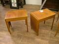 Nattygsbord, 1 par Teak