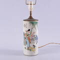 BORDSLAMPA, porslin, Kina, 1900-tal.