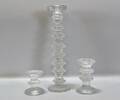 3 st. ljusstakar, Festivo Timo Sarpaneva, Iittala