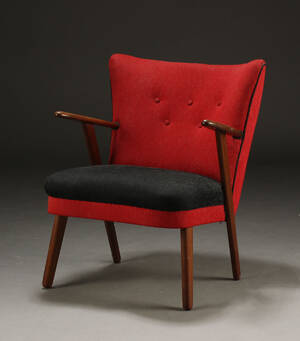 Dansk møbelproducent, lænestol, 1960erne 
