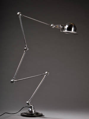 Jean Louis Domecq født 1920. Jieldé Lyon. Gulvlampe
