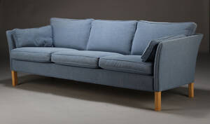 Arne Norell. Tre-pers. sofa, model Cromwell 