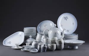 Bing  Grøndahl. Løvfald kaffespisestel 53