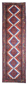 Persisk Hamadan løber, 305x80 cm.