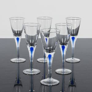 SNAPSGLAS 6st, Erika Lagerbielke, Intermezzo, Orrefors