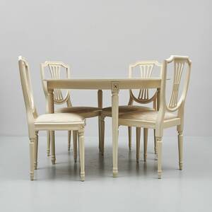 Matsalsgrupp, Gustaviansk stil