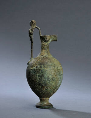 Antik bronze kande, middelhavsområdet