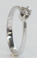 Solitairering, ca. 0.23 ct.