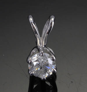 Diamantvedhæng, ca. 0.60 ct