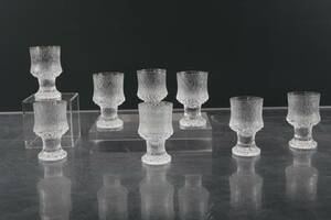 TAPIO WIRKKALA, vitvinsglas, 8 st, Ultima Thule, Iittala