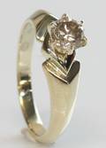 Solitairering, ca. 0.64 ct.