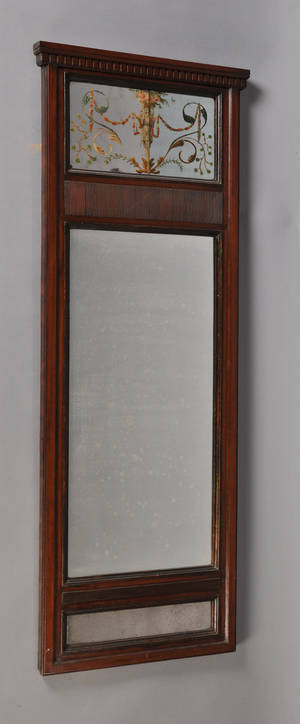 Dansk Louis XVI spejl, ca. 1780