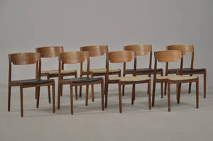 Dansk møbelproducent. Spisestuestole, teak 8