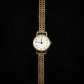 Damarmbandsur, 14k och armband i 18k