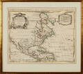 L´Amerique septentrionale after Delisle c. 1730