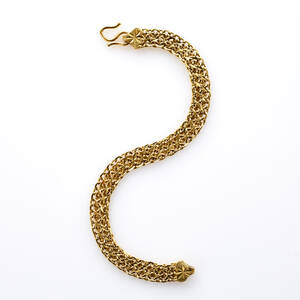 Armband x-länk 18 k guld