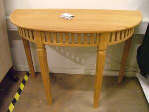 Konsolbord, Obehandlad Teak