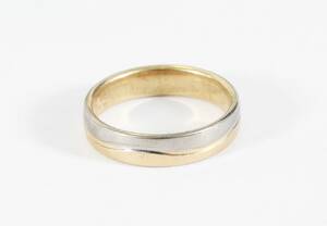 Ring i 18k röd och vitguld