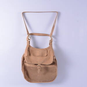 HANDVÄSKA, mocka, Longchamp.