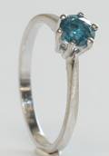 Solitairering, ca. 0.68 ct.
