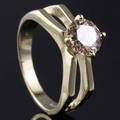 Solitaire ring ca. 1.32 ct.