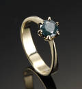Diamantring, ca. 0.70 ct