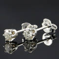 Par brillant ørestikker ca. 0.43 ct.