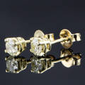 Par brillant ørestikker ca. 0.50 ct.