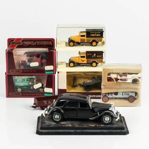 MODELLBILAR 9st, Matchbox, Solido m.fl.