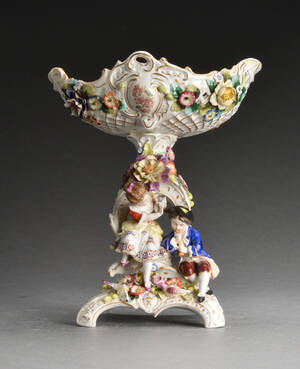 Opsats af porcelæn