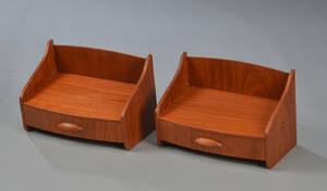 Møbelproducent. Par sengeborde af teak 2 Denne vare er sat til omsalg under nyt varenummer 4756233