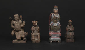 Samling figurer kina 1700-1800 tallet 4