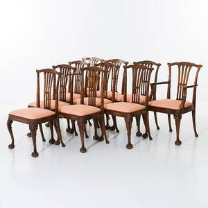 Stolar Chippendale-stil