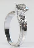 Solitairering, ca. 1.52 ct.