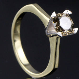 Solitaire ring ca. 1.00 ct.