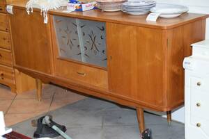 Vitrinbuffé, 170x45 cm, H 83 cm