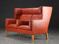 Børge Mogensen. To-pers. kupé sofa, model 2192 