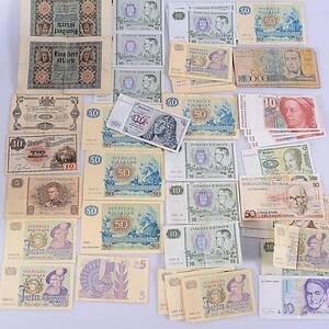 PARTI SEDLAR, Hela världen, 1900-tal.