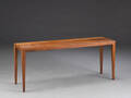 Severin Hansen. Lavt sidebord af palisander
