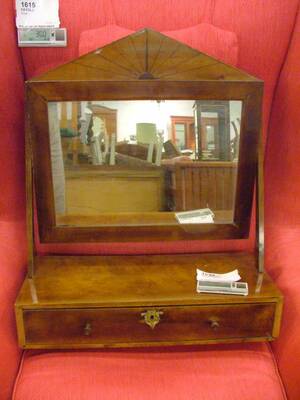 Rakspegel, Mahogny