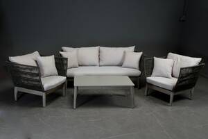 Havemøbelsæt, Eucalyptus, Moeven sofasæt 4