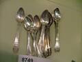 Teskedar, 14 st. silver snarlika