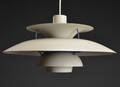 Poul Henningsen. PH5 pendel, hvid
