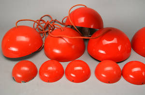 Verner Panton. Flowerpots, orange 6