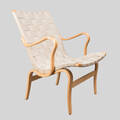 Fåtölj Eva design Bruno Mathsson