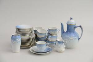 Parti porslin, Blå Måsen, Bing  Gröndahl