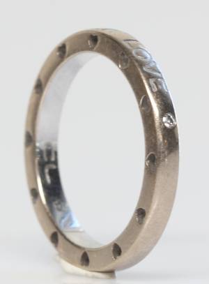 Ole Lynggaard, Forever Love ring af 18 kt. hvidguld