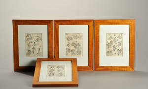 Fire Japanske træsnit, Hokusai 4