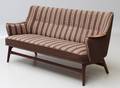 Dansk Møbelproducent. Fritstående sofa. 1950erne